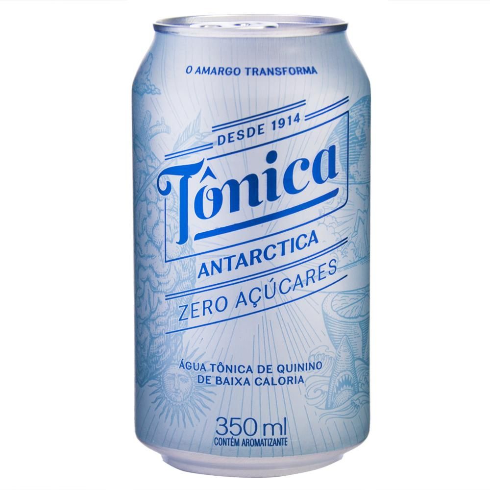 Água Tônica Antárctica Zero Lata Pack com 12un de 350ml na Prabar ...