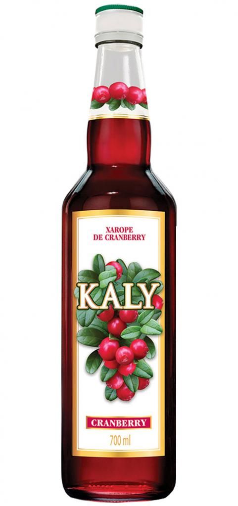 Xarope Kaly de Cranberry 700ml